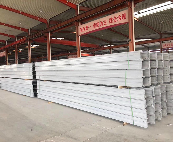 高分子桥架及安装现场