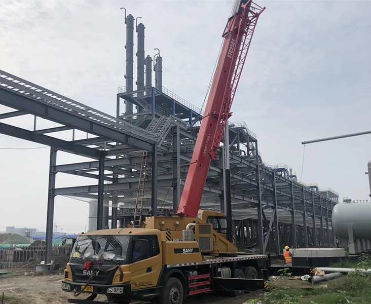 铝合金桥架及安装现场